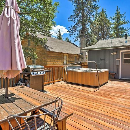 Big Bear Cabin With Deck And Hot Tub, Near Resorts! Big Bear Lake Luaran gambar