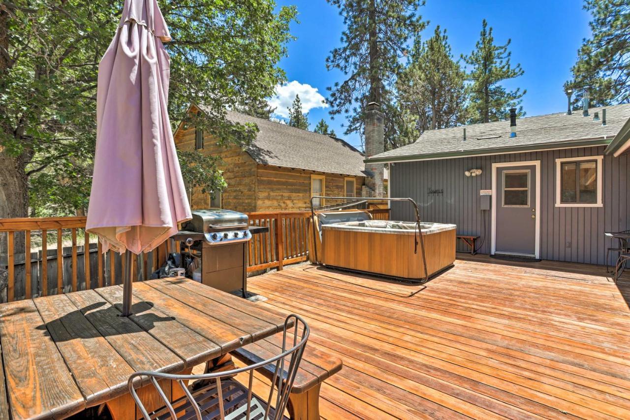 Big Bear Cabin With Deck And Hot Tub, Near Resorts! Big Bear Lake Luaran gambar